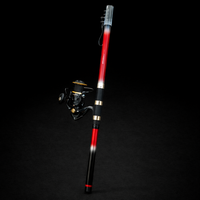 סט חכה רולר מקצועי 4.2 מטר – קרבון מלא אולימפיק