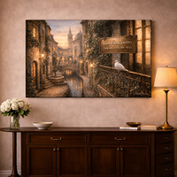 תמונת קנבס אומנותית הצעד הראשון