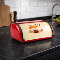 ארגז לחם קומפקטי מעוצב לבית.