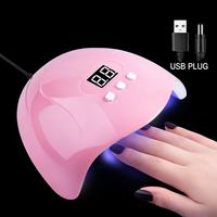 סט מניקור ופדיקור מקצועי ביתי עם מנורת UV