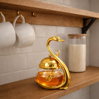 קופסה סוכר ודבש ברבור זהב