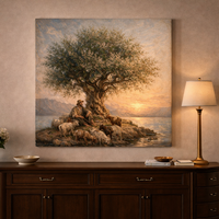 תמונת קנבס אומנותית בצל הזית