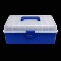 ארגז ציוד דייג נפתח עם תאים