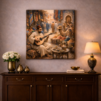 תמונת קנבס  צלילי מרוקו העתיקה