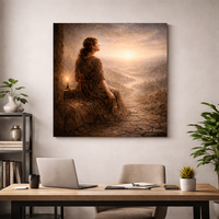 תמונה קנבס אומנותי רגע להחליט