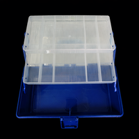 ארגז ציוד דייג נפתח עם תאים