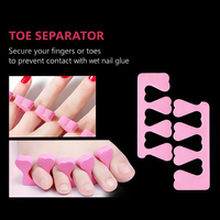 סט מניקור ופדיקור מקצועי ביתי עם מנורת UV