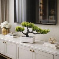 עץ בונסאי מלאכותי יוקרתי לעיצוב סלון