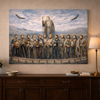 תמונת קנבס אומנותית 12 השבטים