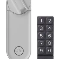 ערכת מנעול חכם Linus™ L2 + קודן טביעת אצבע + מגשר אינטרנט מובנה +קורא קרבה Yale Dot + סוללה נטענת!