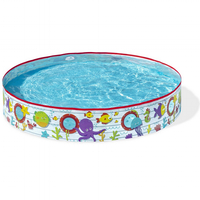 בריכה דופן קשיחה חיות 152x25 ס