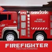 Wenyi Diecast כבאית לילדים