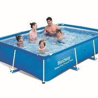 בריכת עמודים מלבנית 259X170X61 BESTWAY דגם 56403