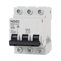 חצי אוטמט תלת פאזי NISKO C20 סדרת NS-6KA
