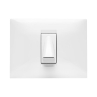 מסגרת BE לבן 1 מודול ניסקו סוויץ