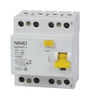 פחת תלת פאזי 30MA AC NISKO 63A סדרת NS-6KA