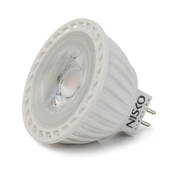 נורת דקרויקה לבנה 30° GU5.3 6W אור חם/קר NISKO