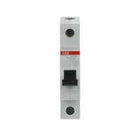 חצי אוטמט חד פאזי 6KA ABB C10 סדרת SH201