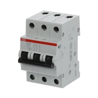 חצי אוטמט תלת פאזי 6KA ABB C40 סדרת SH203
