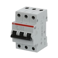 חצי אוטמט תלת פאזי 6KA ABB C32 סדרת SH203