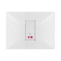 מסגרת BE לבן 1 מודול ניסקו סוויץ