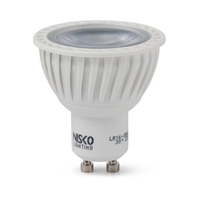 נורת דקרויקה לבנה 30° GU10 6W אור חם/קר NISKO
