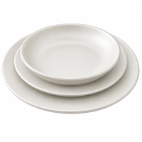 סט צלחות 18 חלקים דגם  Crystal White