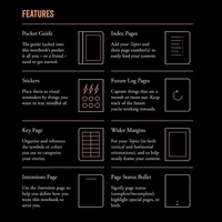LEUCHTTURM1917 Bullet Journal Edition 2 — Medium A5, Black