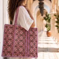 תיק TOTE מורוקן רויאל · Moroccan Royal