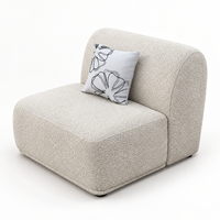 Cozy Bouclé Lounge Chair