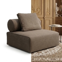 Taupe Modular Lounge Chair