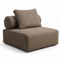 Taupe Modular Lounge Chair