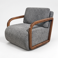 Cozy Greige Armchair
