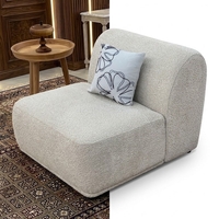 Cozy Bouclé Lounge Chair