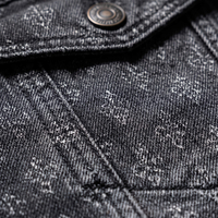ג׳קט ג׳ינס Black Pattern