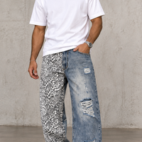 ג׳ינס דואל לאופרד – Baggy Fit