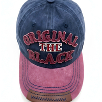 כובע מצחייה אופנתי – דגם Original The Black כחול ורוד