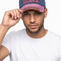 כובע מצחייה אופנתי – דגם Original The Black כחול ורוד