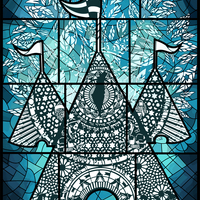 Tribe of Gad – The Tent of Strength in Deep Blue