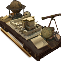 LED Lamp - Israel the center of the world