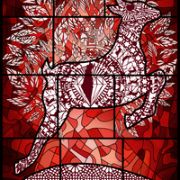 Tribe of Naphtali – The Graceful Deer in Fiery Red