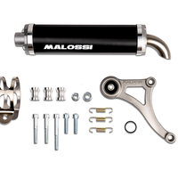 Malossi SCOOTER RACING MHR TESTA ROSSA Ø47.6 – אגזוז תחרותי ל־Gilera ac lc 50 2T LC;