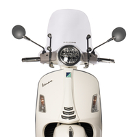 Malossi SPORT – משקף ספורטיבי Light Smoke ל־Vespa GTS 250/300 2014–2024