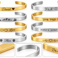 צמיד מתכת פתוח