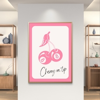 איור ורוד של דובדבנים עם המספר 8 עליהם וכיתוב 'Cherry on Top', מתוך קולקציית NEXTGEN.