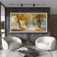 תמונת קנבס לסלון/חדר שינה | שביל הזהב | דגם - CR8855