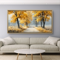 תמונת קנבס לסלון/חדר שינה | שביל הזהב | דגם - CR8855