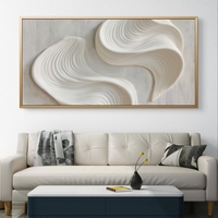 תמונת קנבס לסלון/חדר שינה | זרימה שקטה | דגם - CR8853