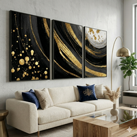 שלשת תמונות קנבס לסלון/פינת אוכל 