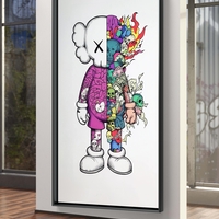 תמונת קנבס לאורך KAWS 